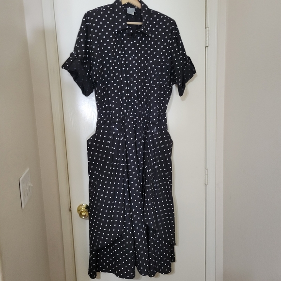Rabbit Rabbit Rabbit Polka Dots Dress - Picture 2 of 6